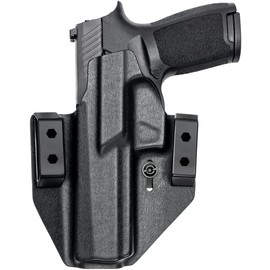 Tulster OWB Contour Holster in Right Hand fits: Sig Sauer P320 Full Size 9/40 | Optic Compatible Outside The Waistband Concealed Carry Kydex Holster