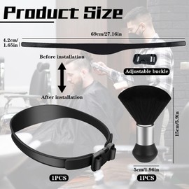 KUBDPQOR Blend Friend Hair Cutting Guide - Convenient Fade Comb, Hairband for Men, Kids' Birthday Hats - Get The Perfect Cut Anytime, Anywhere