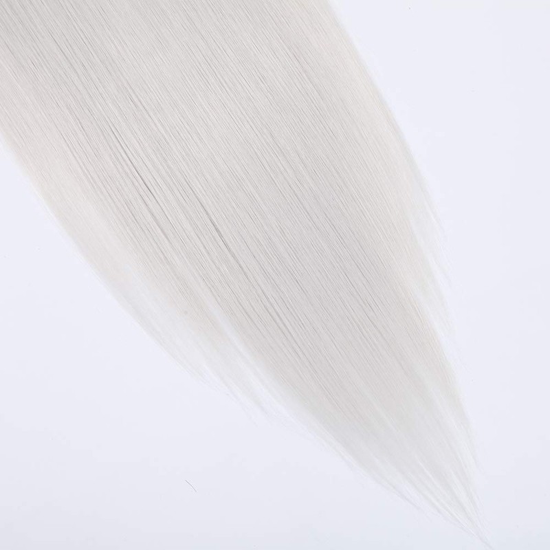 Clip-in hair extensions, 8 wefts like real hair, straight
