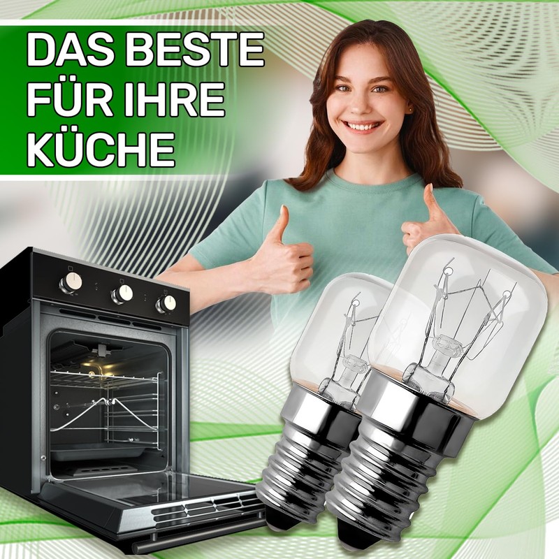 ONIX TECH Oven Lamp E14 15 W 230/240 V 1500