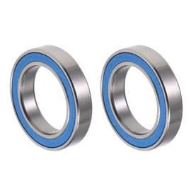 QUARKZMAN 6803-2RS 17 x 26 x 5 mm Ball Bearings x 2 Pieces Chrome Steel for Machines and Tools ABEC3 with High Hardness Double Sealed