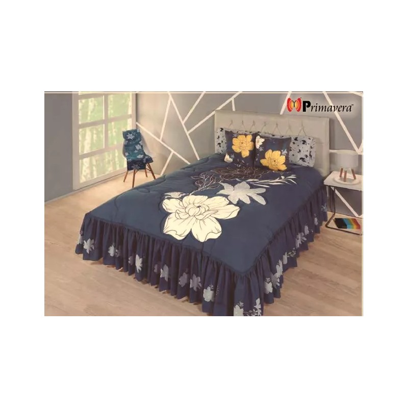 Competition Colcha Crissana Matrimonial + 2 Cojines , Carla Depot