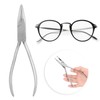Stainless Steel Optical Eyeglasses Nose Pad Adjusting Pliers Eye Glasses