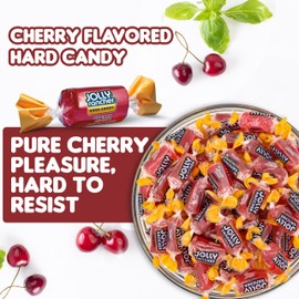 Cherry Jolly Ranchers Hard Candy – Original Flavor – 1 LB Bulk Bag (Approx. 75 Pieces) – Individually Wrapped Tart & Sweet Treats for Baby Showers, Back to School, Birthdays & Gift Bags