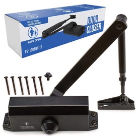 FS-1306 Hydraulic Auto Door-Closer Grade 3 (Black - Easy Open)