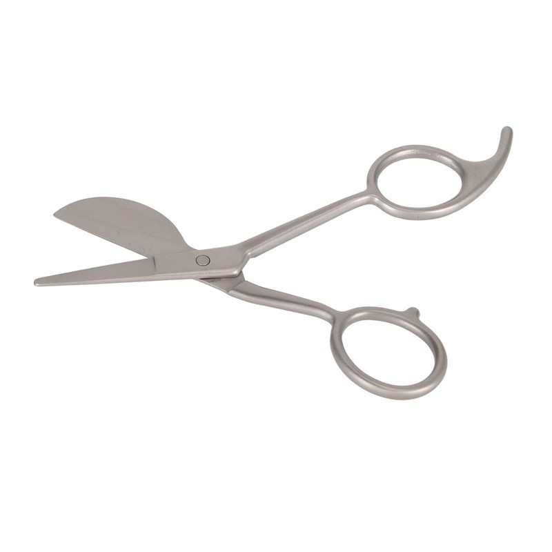 Stainless Steel Applique Scissors Duckbill Blade Comfortable Ergonomic Handle DIY