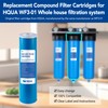 HQUA Whole House Compound Replacement Filter Cartridge, WF-GK20BB, Fit for