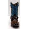 COWBOY BOOT, SMALL OKLAHOMA MEMORABILIA, DE LEON COLLECTIONS, ITEM 12926