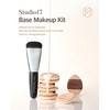 Studio17 [Studio17]Skinfit makeup kit (Puff 4ea + Foundation Brush 1ea)