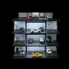 Hot Diecast Wheels Display Case with LED Light- 1/64 Scale