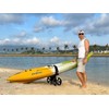 Ulticor Kayak Cart, Puncture-Free Wheels Assembles and Disassembles Within Seconds
