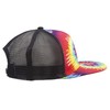 TOP HEADWEAR Tie-Dye Adjustable Trucker Hats - Rainbow
