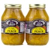 Amish Wedding Peach Pie Filling 32 Ounces (Pack of 2)