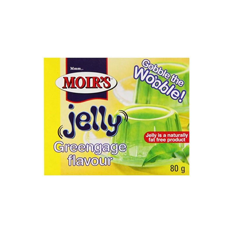 Moir's Greengage Jelly Powder 80 g (Pack of 6)