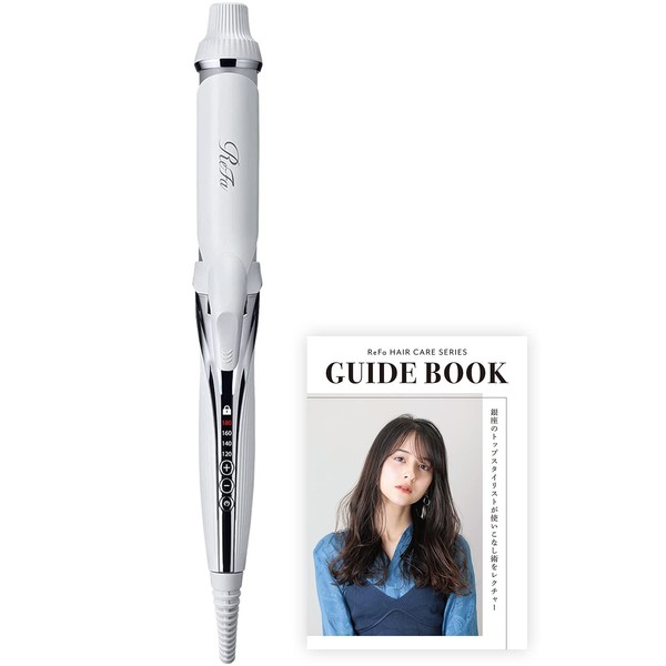 ReFa Curl IRON32 Rifa Curl Iron, 1.3 inches (32 mm), Popular, Guide Book Included