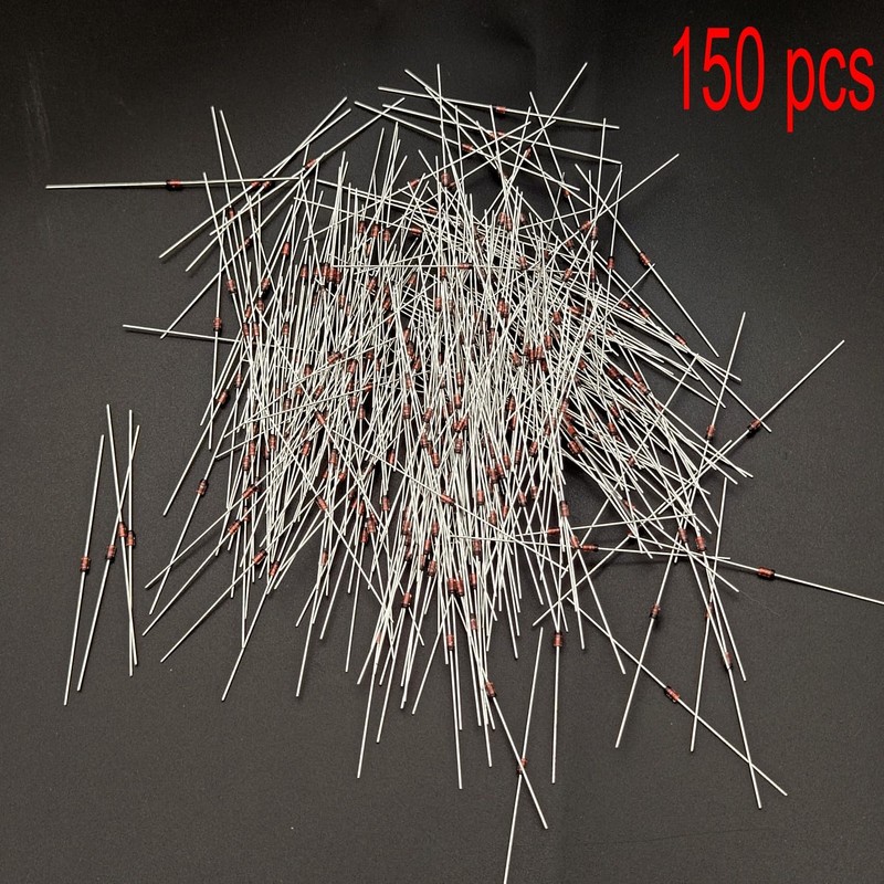 JZK 150 pieces 0.2 A 75 V 1N4148 DO-35 signal