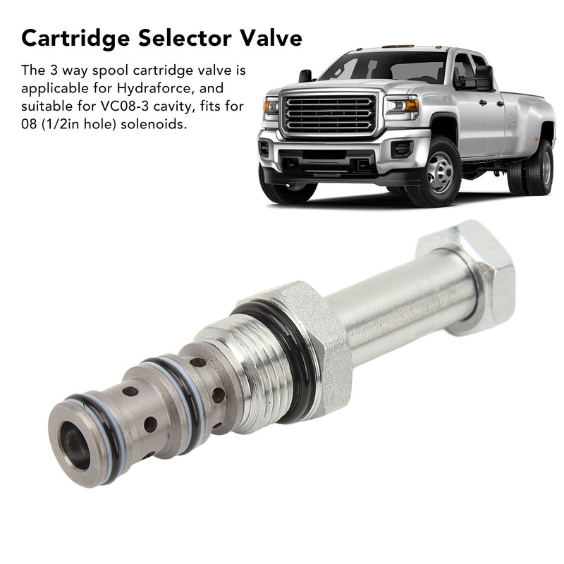 Cartridge Solenoid Valve SV08 30 0 N 00 3 Way