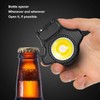 COB Small Flashlight 500LM Rechargeable Portable Mini Pocket Light with