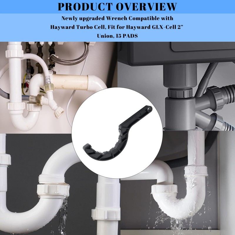 NBPLUS Salt Water Chlorinator Pool Tool Wrench Compatible with Hayward