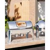 Garvee Rectangle Roll Top Chafing Dish Buffet Set,9QT Stainless Steel