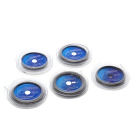 5 Types Fishing Steel Wire Fishing Lines,10m 7 Strands Braided Leader Sea Fishing Steel Wire Covered with Plastic Fishing Line Wire Leader Vinyl Coated Stainless Steel Trace Lures Leader Wire(10 lbs)