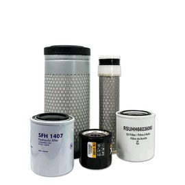 HERO Maintenance Filter Kit For Kubota RTV500 Utility Vehicle Filters Compatible With OEM K121182320 K756182360 HH15032430 HHK7214080 HHK7014070 S/N 19024 & Below