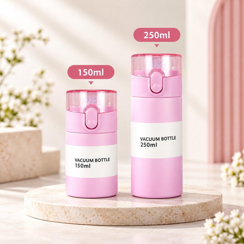 Mini Stainless Steel Thermos Cup 150ml 250ml Leak-Proof