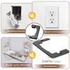 WooFog 10 Pcs Wall Plate Spacers for Outlets, Outlet Spacers