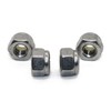 Quantity 50Pcs 1/4-20 Nylon Insert Hex Lock Nuts, 18-8 Stainless