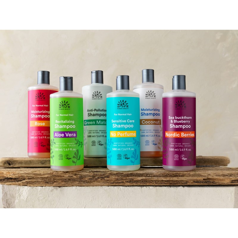 Urtekram Rose Shampoo Organic Normal Hair 500ml