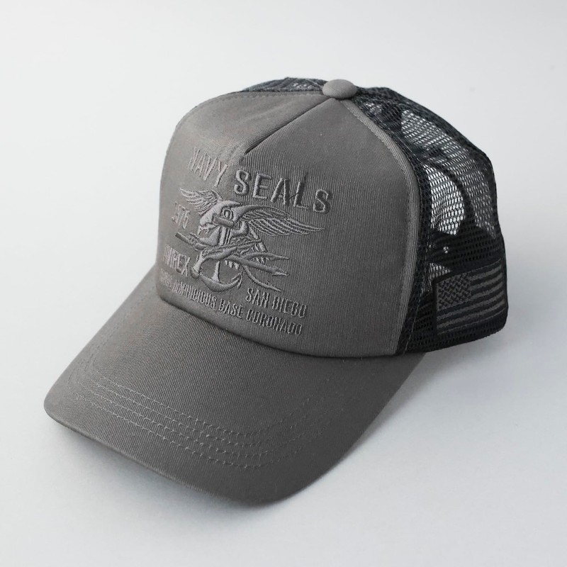 Avirex Men's Mesh Cap, Two Sizes Available, Standard, Military, XL,