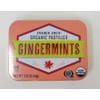 Trader Joe's Organic Pastilles Gingermints, Net Wt. 1.41oz /40g (Pack