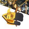 Shooting Tabs Golden Gold and Black Leather Archery Finger Guard