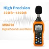 Meichoon Handheld Decibel Meter Digital Sound Level Meter A/C Weighted