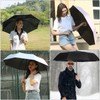 Senshuomy Windproof Travel Umbrella with 8 Sturdy Ribs,Compact and Foldable,One-Touch