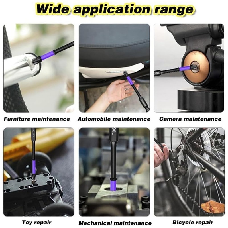 HiCOZZIE Improved High Hardness and Strong Magnetic Bit Set Kit
