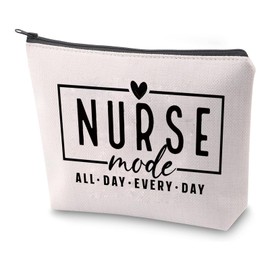 PXTIDY Nurse Mode Cosmetic Bag Nurse Life Gift Nurse Survival Kit Zipper Pouch Difference Maker Zipper Bag Gift to Nurse