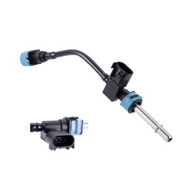 Aupoko Auto Fuel Pressure Sensor, Fuel Pressure Sensor Tube Compatible with 2014-2018 Dodge Ram 1500 2500 3500 4500 5500 and 2019 2021 Ram 1500 Classic, Replace 68268053AB Fuel Line Sensor Tube