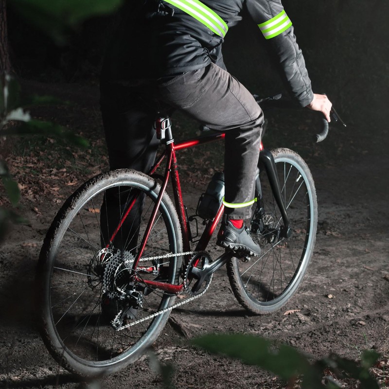 Boyiee Reflective Bands Set Including Reflective Armband Reflective Safety Belt