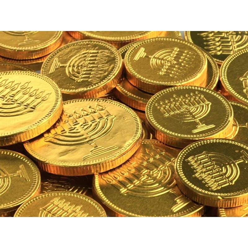 Hannukah Chocolate Gelt Hanukkah Chocolate Gelt Coins Kosher 6 Count