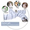 EGETOTA Cat Tunnel for Indoor Cats Large, with Play Ball