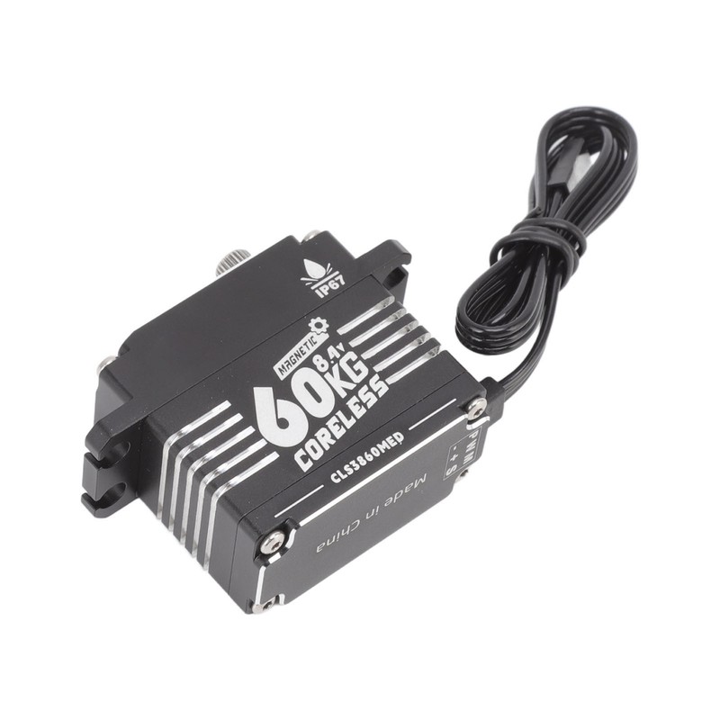 FLASH HOBBY RC Gear Servo 60KG Coreless Motor Super Torque