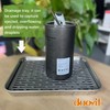 duoyif Stainless Steel Drip Tray, Bar Drip Tray, Made of