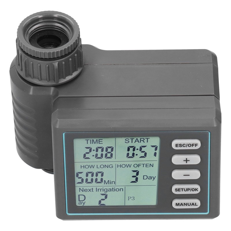 LCD Electronic Garden Digital Water Timer Watering Irrigation Controller with