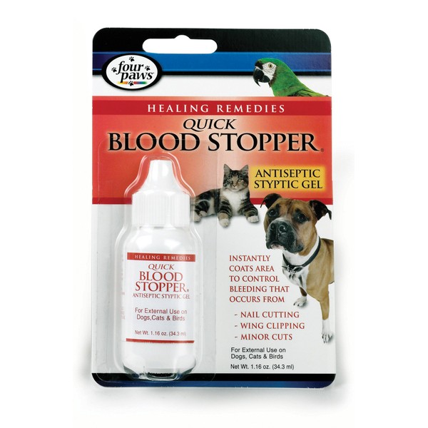 Four Paws Pet Quick Blood Stopper Gel, 1.16 oz