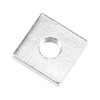 sourcing map Square Nuts, M6x14mmx4mm Zinc-Plated Metric Coarse Thread Assortment