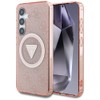 CG MOBILE Under Licence Guess Case for S25 Ultra Pink