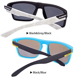 Tramean Retro Polarized Sunglasses for Men and Women Classic Vintage Square Sun Glasses UV400 Protection,2 Pack