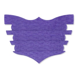 FLAIR Tiras nasales equinas para caballos (púrpura, paquete de 6), tiras nasales equinas adhesivas y apoyo, ayudas respiratorias para entrenar caballo