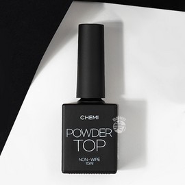 Chemie Gel Chemi Gel Powder Top Gel Non Wipe Top 10ml / 케미젤 파우더 탑젤 논와이프탑 10ml